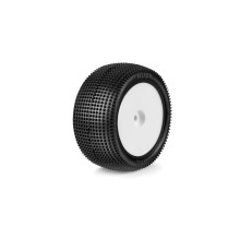 Pneus TT 1/10 AR 2WD/4WD collés - 102 - Medium (2) - HUDY - 856102-M