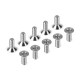 Vis titane SFH M3x8 (10) - HUDY - 903308-T