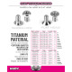 Vis titane SFH M3x25 (4) - HUDY - 903325-T