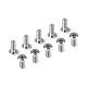 Vis titane SFH Low M3x8 (10) - HUDY - 908308-T