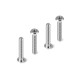 TITANIUM LOW HEAD SCREW CENTERING DIA M3x18 (4) - HUDY - 908318-T