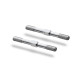 Pas inversé titane M4 - 45mm (2) - HUDY - 992445