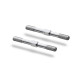 HUDY TITANIUM ADJUSTABLE TURNBUCKLE 50MM M4 L/R (2) - HUDY - 992450