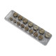 Support pignons M0.6 D3.17mm 15 pignons - CORALLY - C-16202