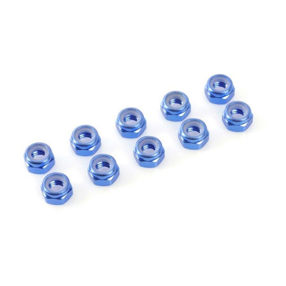 Nylstop alu M2 - Bleu - 10pcs - CORALLY - C-31014