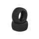 PAIR OF 1/10 TYRES V1 CARPET 4WD/2WD REAR HARD - HOT RACE