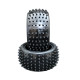 PAIR OF 1/10 TYRES V1 ASTRO 4WD/2WD REAR MEDIUM - HOT RACE