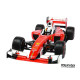 F1 Type-6C 1/10 clear body Light - BITTYDESIGN - BDF1-T6C