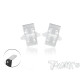 Steel Front Chassis Skid (Xray XB8 2026) 2pcs. -T-WORKS -TO-235-XB826