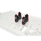Palier centraux inférieur alu Xray XB8 (2) - T-WORKS - TO-295-XB8