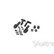 Kit de lest pour fusées avant Xray XB8 - T-WORKS - TO-358-X