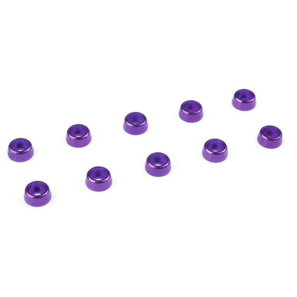 TEAM CORALLY - ALUMINIUM WASHE R - FOR M2 SOCKET HEAD SCREWS - C-3125