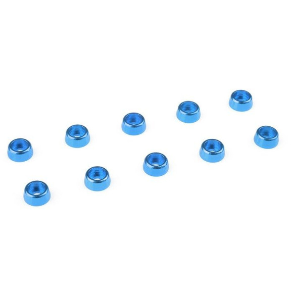 TEAM CORALLY - ALUMINIUM WASHE R - FOR M2 SOCKET HEAD SCREWS - C-3125