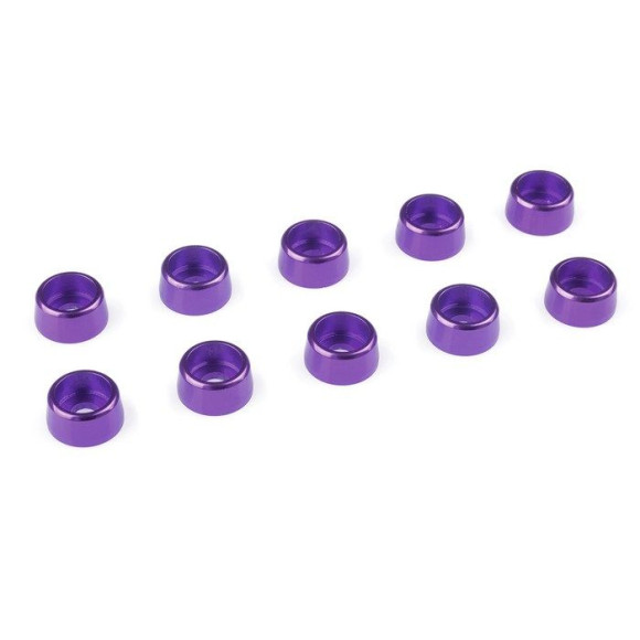 TEAM CORALLY - ALUMINIUM WASHE R - FOR M3 SOCKET HEAD SCREWS - C-3127