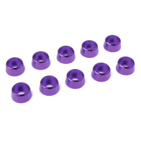 TEAM CORALLY - ALUMINIUM WASHE R - FOR M4 SOCKET HEAD SCREWS - C-3128