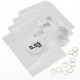 Shims - 5mm ID x 0.05, 0.10, 0.20, 0.30 - 40pcs - 1UP - 1UP-80206