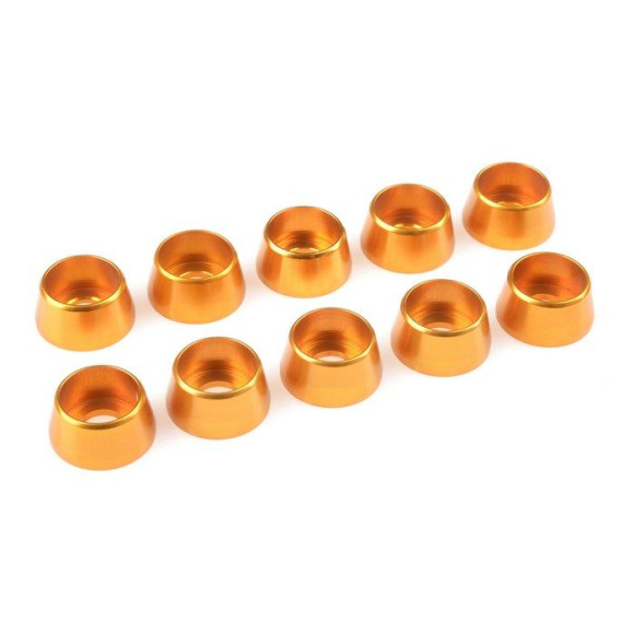 Rondelle alu CHC M5 - Or - 10 pcs - CORALLY - C-31290