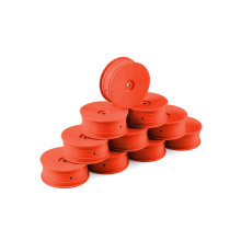 1/10 Off-Road Wheel - 2Wd – Front – Orange (10) - HUDY - 803211-O