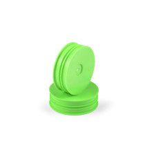 1/10 Off-Road Wheel - 2Wd Front Narrow – Green (2) - HUDY - 803220-G