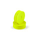 Jantes TT 1/10 avant étroite 2WD - Jaune (2) - HUDY - 803220-Y