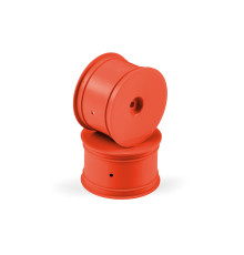 1/10 Off-Road Wheel - 2Wd/4Wd – Rear – Orange (2) - HUDY - 803240-O