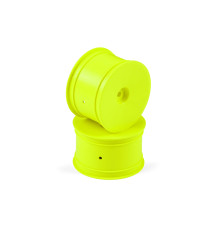 1/10 Off-Road Wheel - 2Wd/4Wd – Rear – Yellow (2) - HUDY - 803240-Y