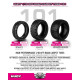 1/10 Tire 4Wd Front Carpet - 101 (2) - HUDY - 814101