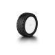 Pneus TT 1/10 AV 4WD collés - 101 (2) - HUDY - 854101