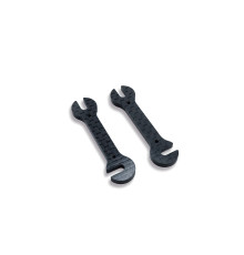 X10 CARBON RIDE HEIGHT SHIM 2.5MM (2) - XRAY - 372296