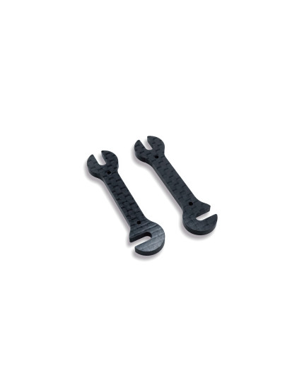 X10 CARBON RIDE HEIGHT SHIM 2.5MM (2) - XRAY - 372296