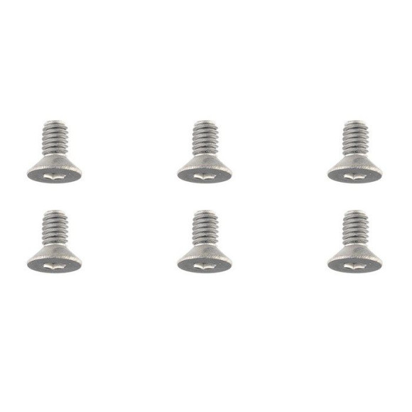 Vis titane FHC M4 x 8mm - 6 pcs - CORALLY - C-34030
