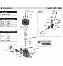 R900 CRANKCASE - BLACK - FX - 661103-K