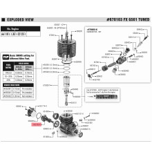 TUNED CRANKSHAFT 3 DOTS - FX - 662105-T
