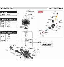 .21 ON-ROAD CARBURETOR - BLACK - SET - FX - 666003-K