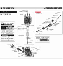 GT CARBURETOR - BLACK - SET - FX - 676000-K