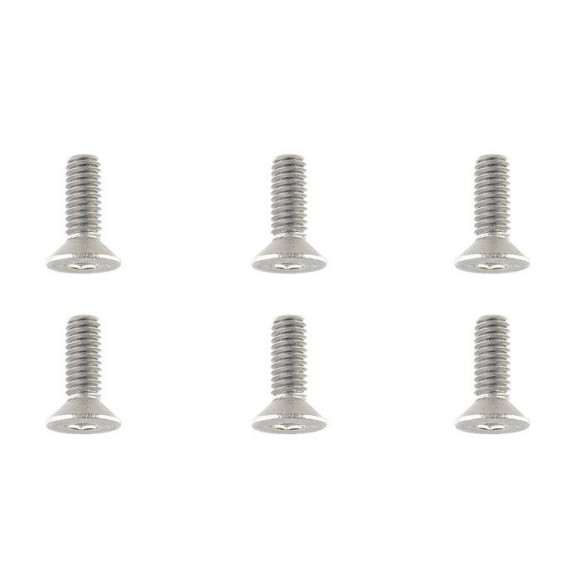 Vis titane FHC M4 x 12mm - 6 pcs - CORALLY - C-34032
