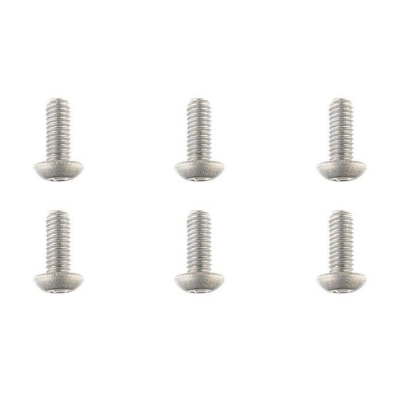 Vis titane BHC M4 x 10mm - 6 pcs - CORALLY - C-34042