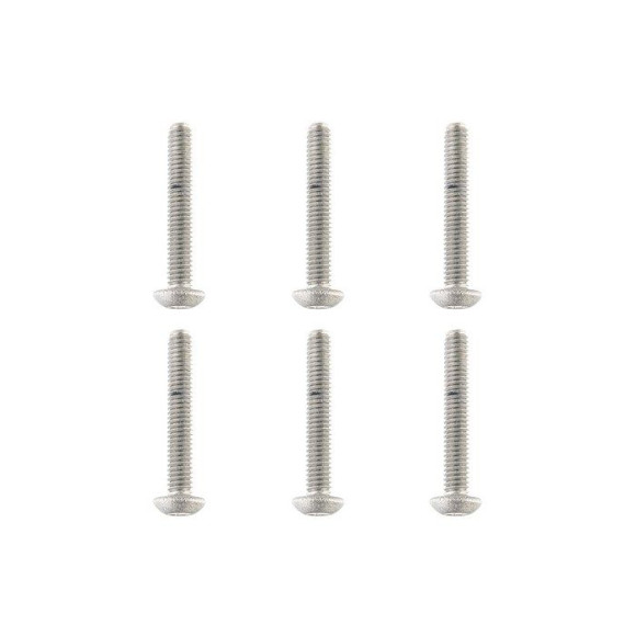 TEAM CORALLY - TITANIUM SCREWS M4 X 25MM - HEX BUTTON HEAD - - C-3404