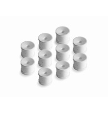 STADIUM TRUCK WHEEL WITH 12MM HEX - WHITE (10) - XRAY - 329902