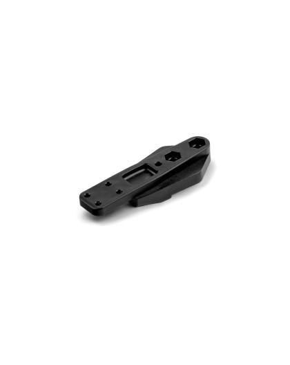 HUDY 1/10 FORMULA FRONT NOSE - BLACK - HUDY - 293700-K