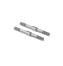 HUDY TITANIUM ADJUSTABLE TURNBUCKLE 55MM M4 L/R (2) - HUDY - 992455