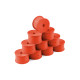 1/10 Off-Road Wheel - 2Wd/4Wd – Rear – Orange (10) - HUDY - 803241-O