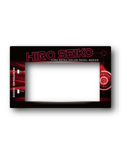 Cadre écran A Sanwa M12S - Rouge - HIRO SEIKO - 48030