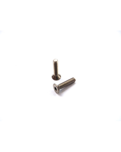  Titanium Hex Socket Flat Head Screw M4X18 - HIRO SEIKO - 48066