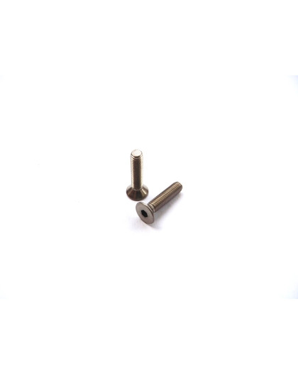  Titanium Hex Socket Flat Head Screw M4X20 - HIRO SEIKO - 48067