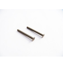  Titanium Hex Socket Flat Head Screw M3X30 (2) - HIRO SEIKO - 48088