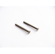  Titanium Hex Socket Flat Head Screw M3X32 (2) - HIRO SEIKO - 48112