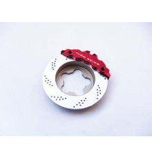  Aluminum Brake Disc Evo-Ii [Red] - HIRO SEIKO - 48122