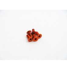  Alloy Hex Socket Flat Head Screw M3X5 [Orange] - HIRO SEIKO - 48147