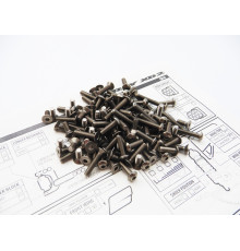 Kit visserie titane hexagonale XB2C'18 (113pcs) - HIRO SEIKO - 48201